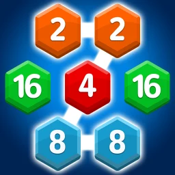 ヘキサコネクト: 2048 パズル